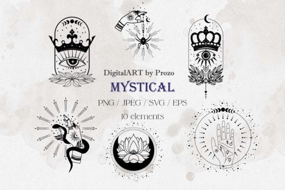 Download Hand Contour Svg, Eyes Svg, Mystical - Contour Collection