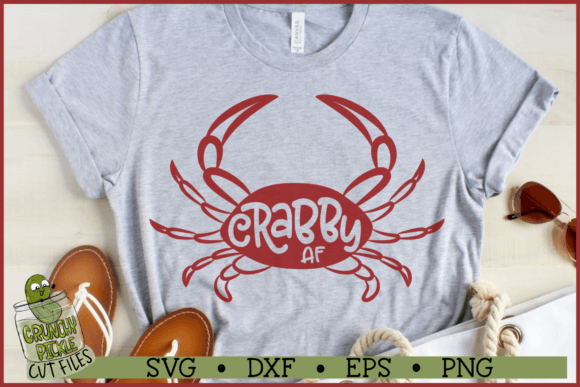 Download Crabby AF Crab SVG - Crab svg Collection