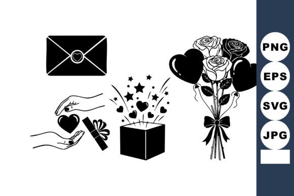 Download Minimal Valentine Icons Set - Valentine icons set Collection